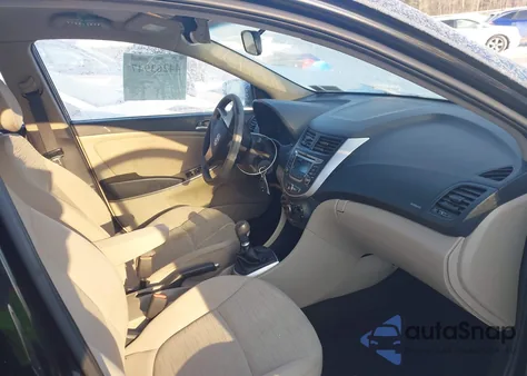 2016 Hyundai Accent Se из США, поврежденный, VIN KMHCT4AE1GU048420